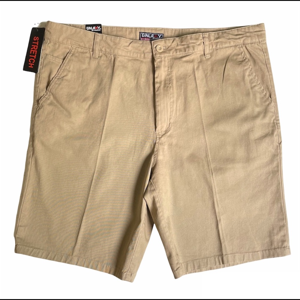 Men’s Galaxy by Harvic Khaki Shorts